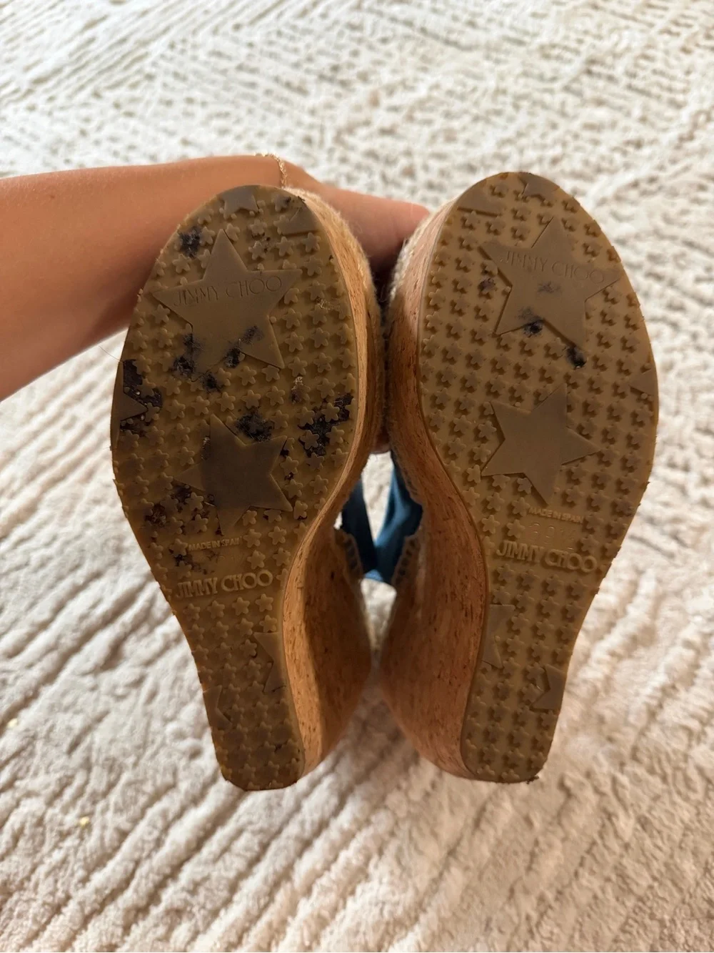 Jimmy Choo denim blue